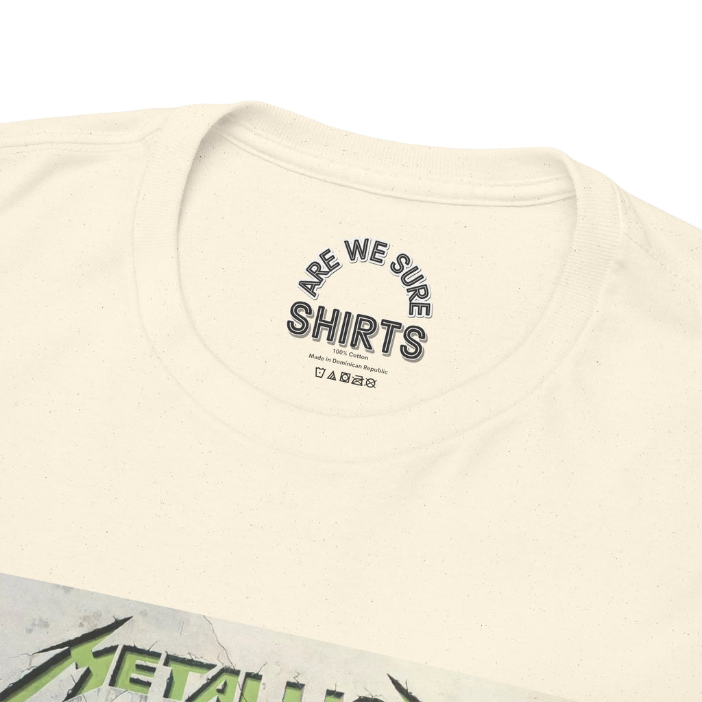 Metallica Unisex Heavy Cotton Shirt  "...And Justice For All" McLovin Version