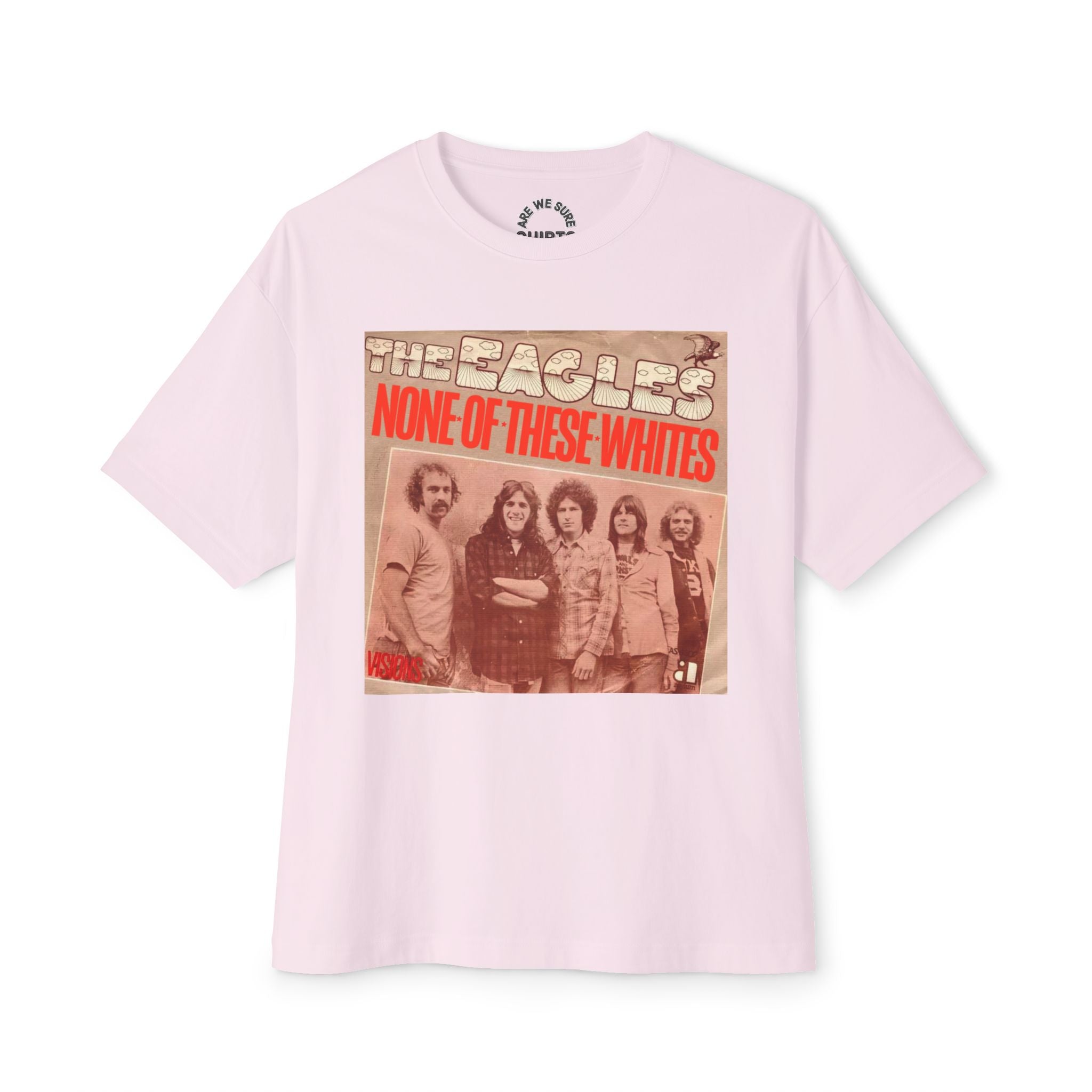 The Eagles Comfy Unisex Oversized Boxy Tee "One Of These Nights" Parody