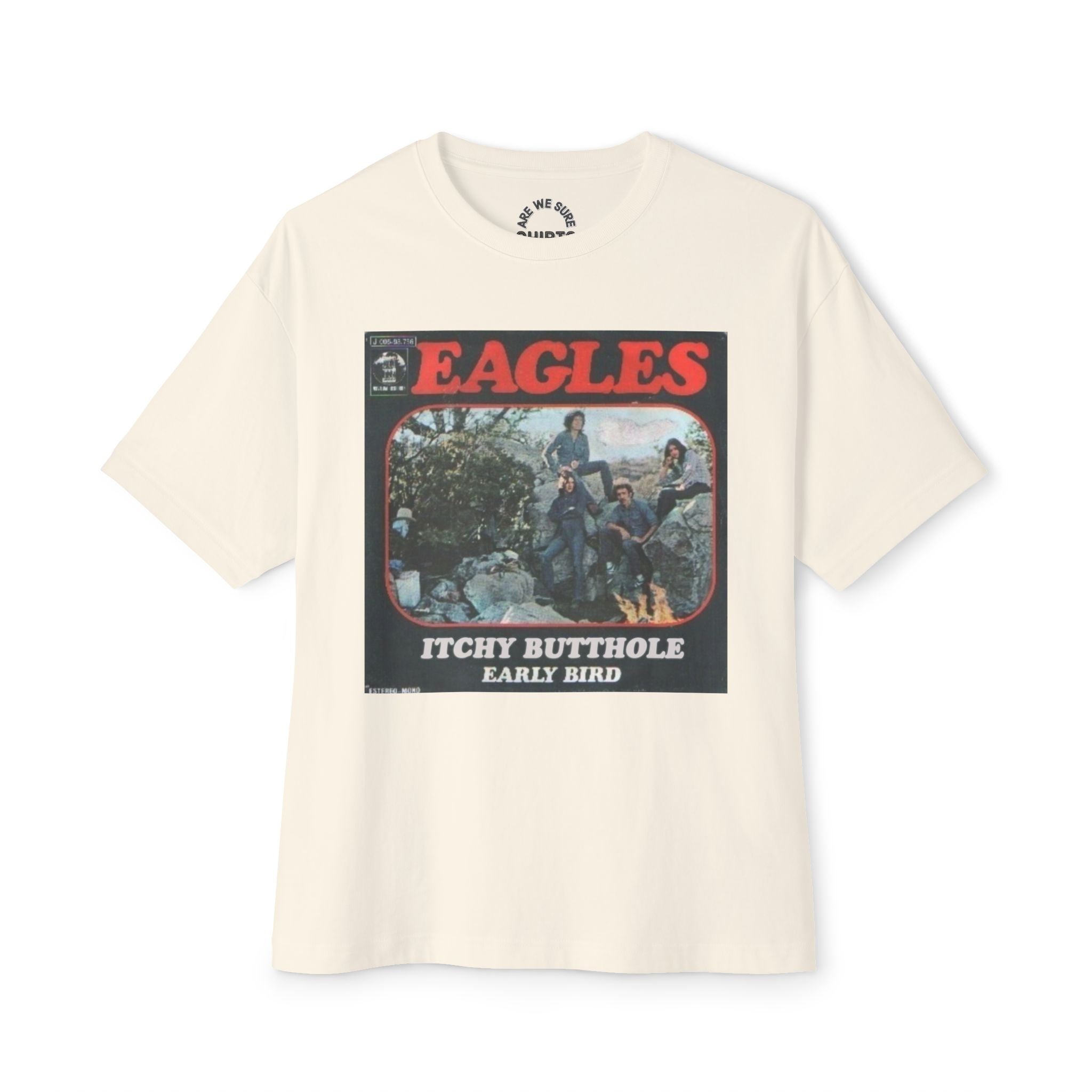The Eagles Comfy Unisex Oversized Boxy Tee "Witchy Woman" Parody