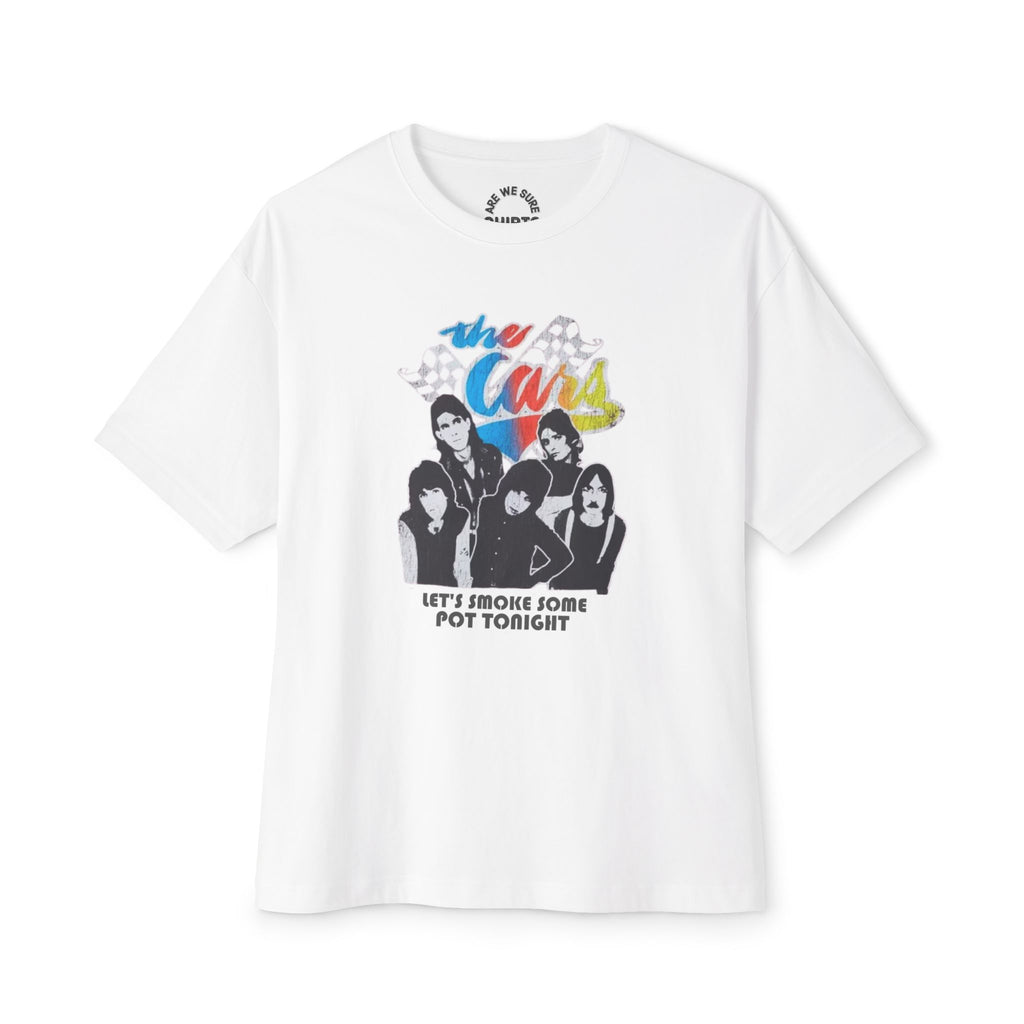 The Cars Comfy Unisex Oversized Boxy Tee "You're All I've Got Tonight" Parody