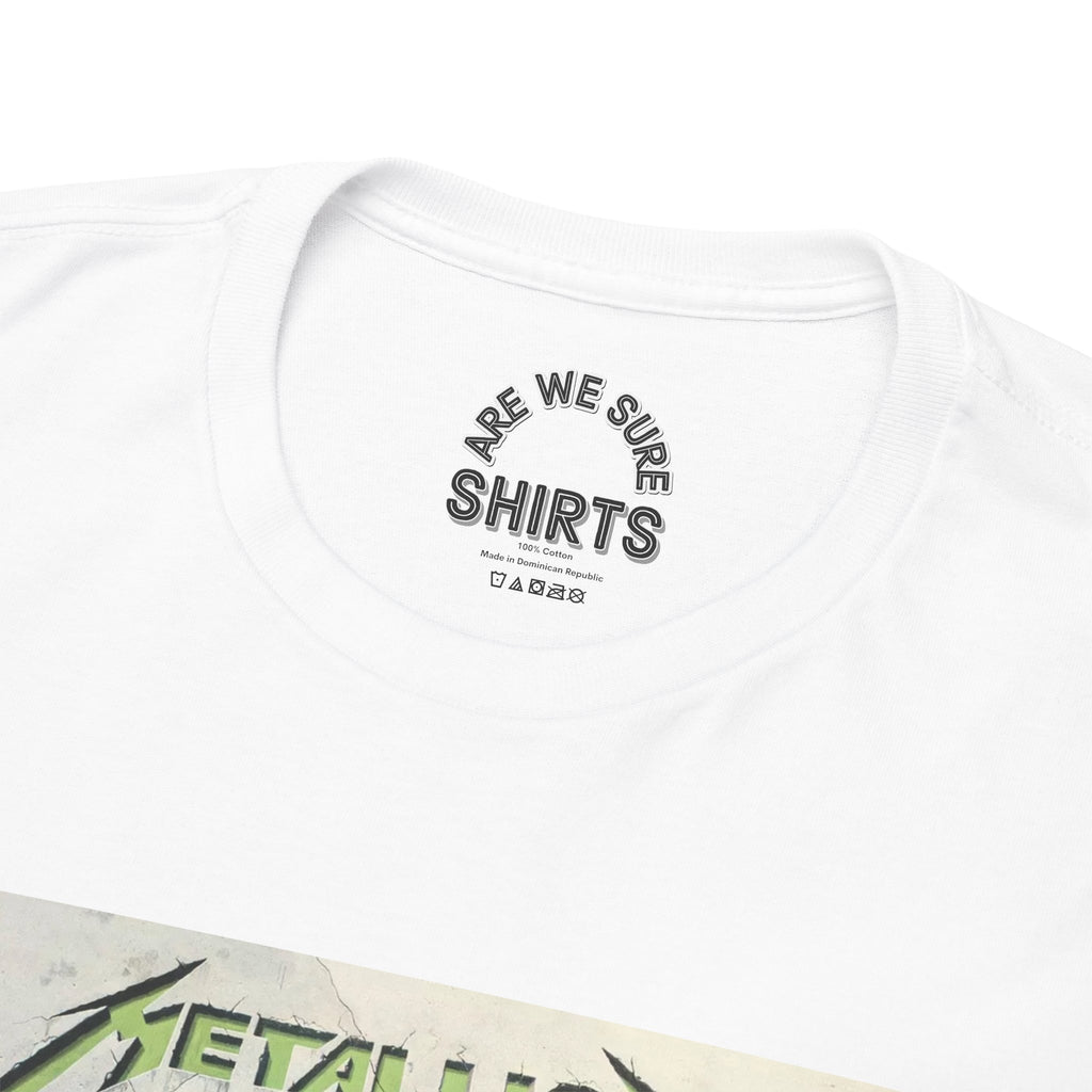 Metallica Unisex Heavy Cotton Shirt  "...And Justice For All" McLovin Version