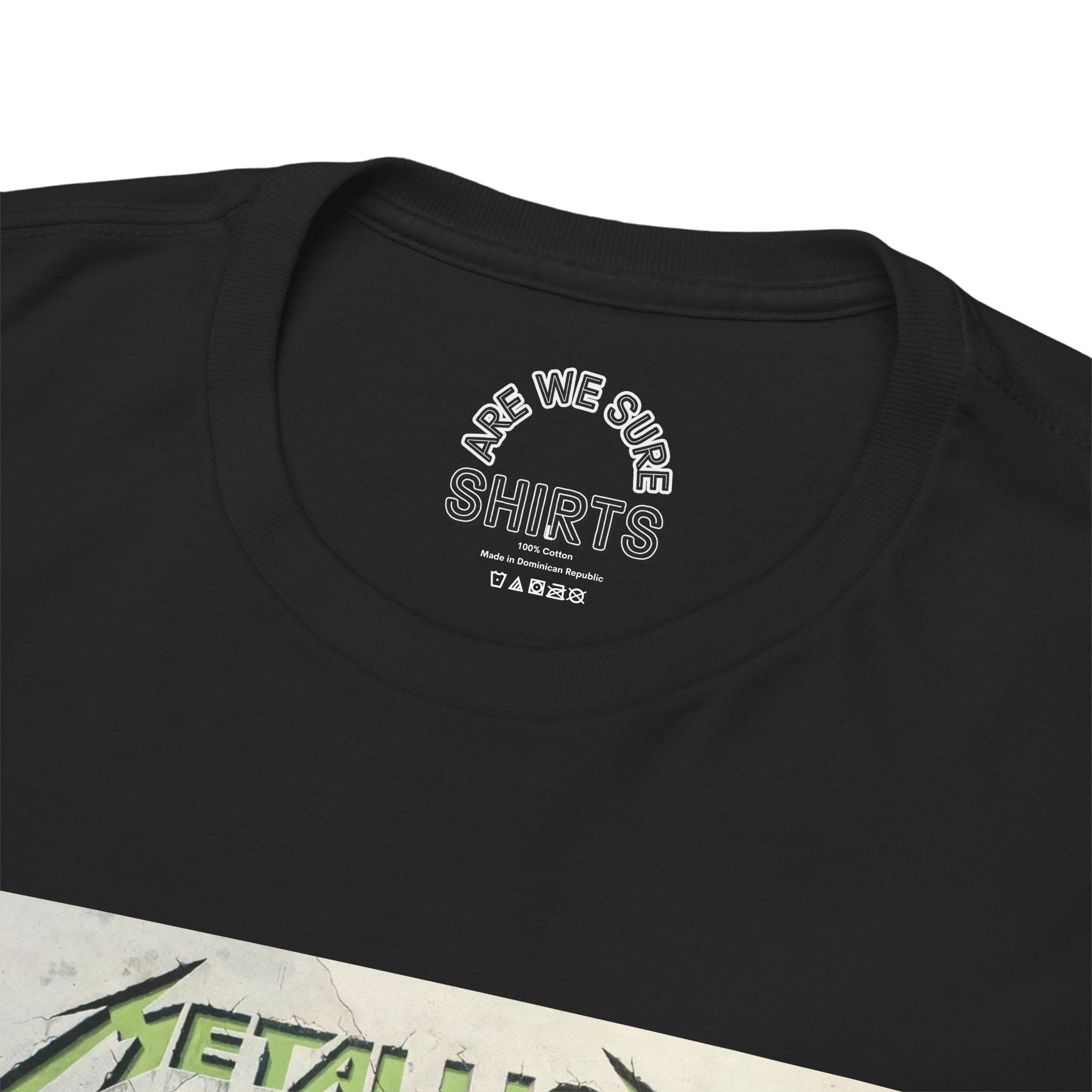 Metallica Unisex Heavy Cotton Shirt  "...And Justice For All" McLovin Version
