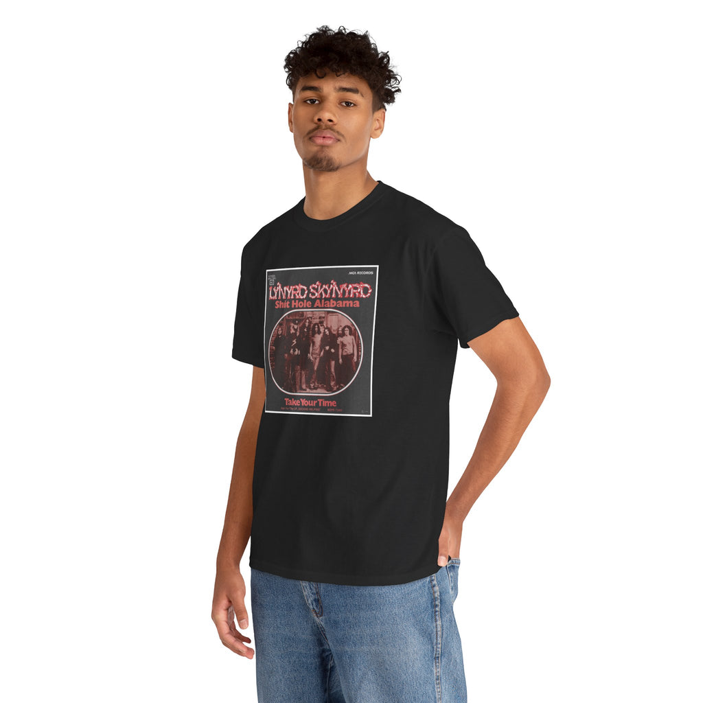 Lynyrd Skynyrd Unisex Heavy Soft Cotton Shirt "Sweet Home Alabama" Parody Tee