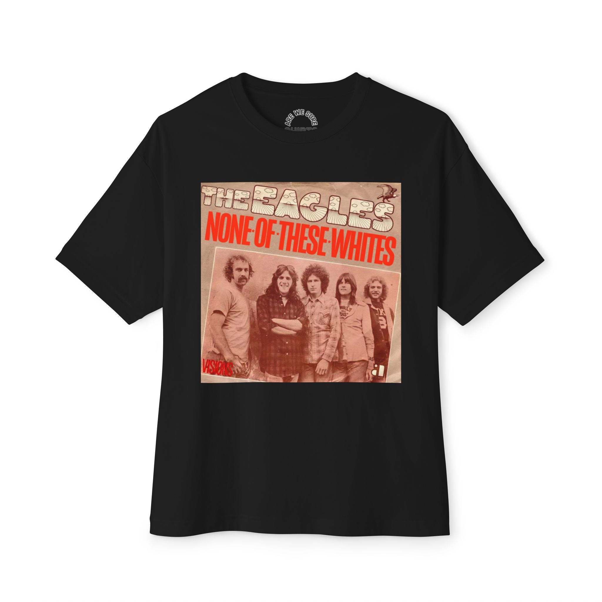 The Eagles Comfy Unisex Oversized Boxy Tee "One Of These Nights" Parody