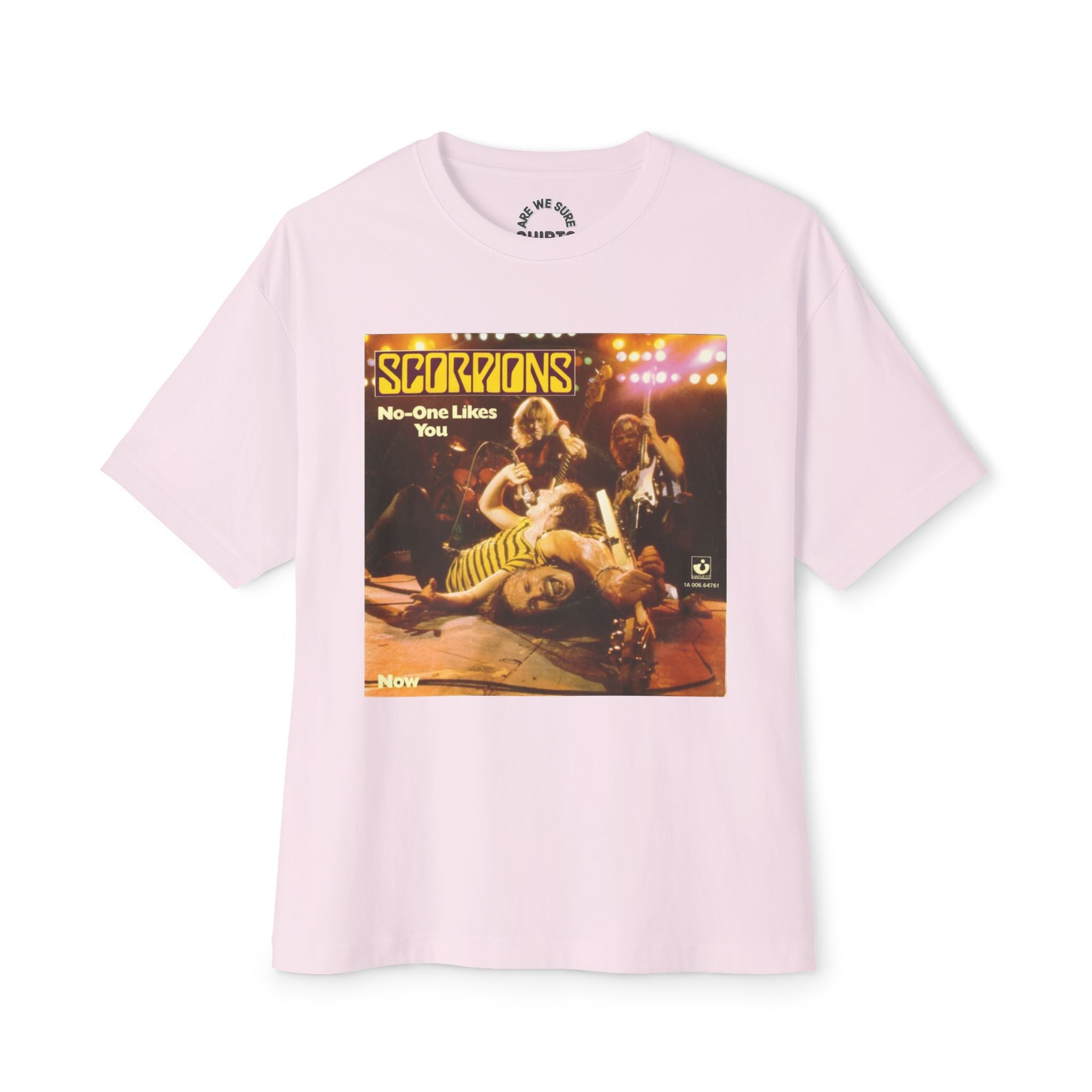 The Scorpions Comfy Unisex Oversized Boxy Tee "No One Like You" Parody