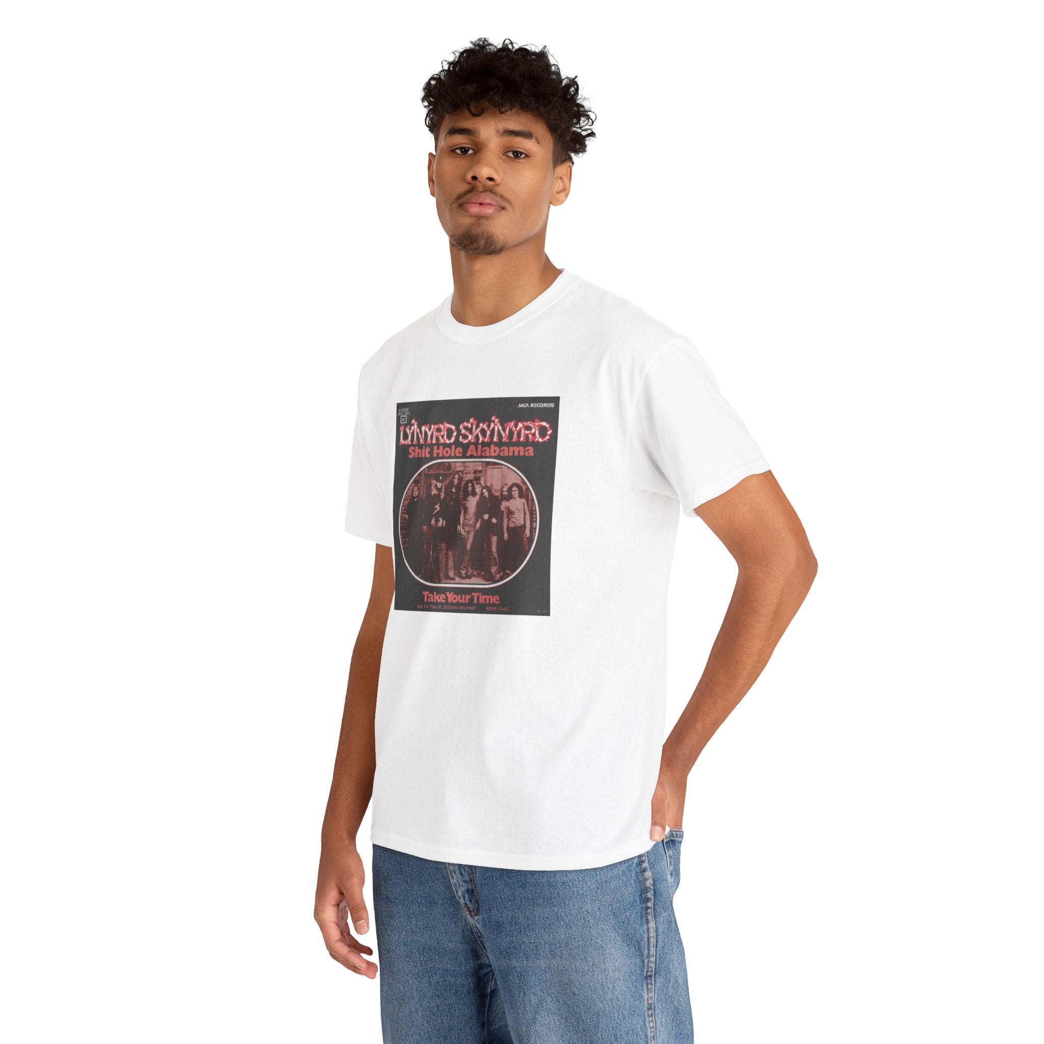 Lynyrd Skynyrd Unisex Heavy Soft Cotton Shirt "Sweet Home Alabama" Parody Tee