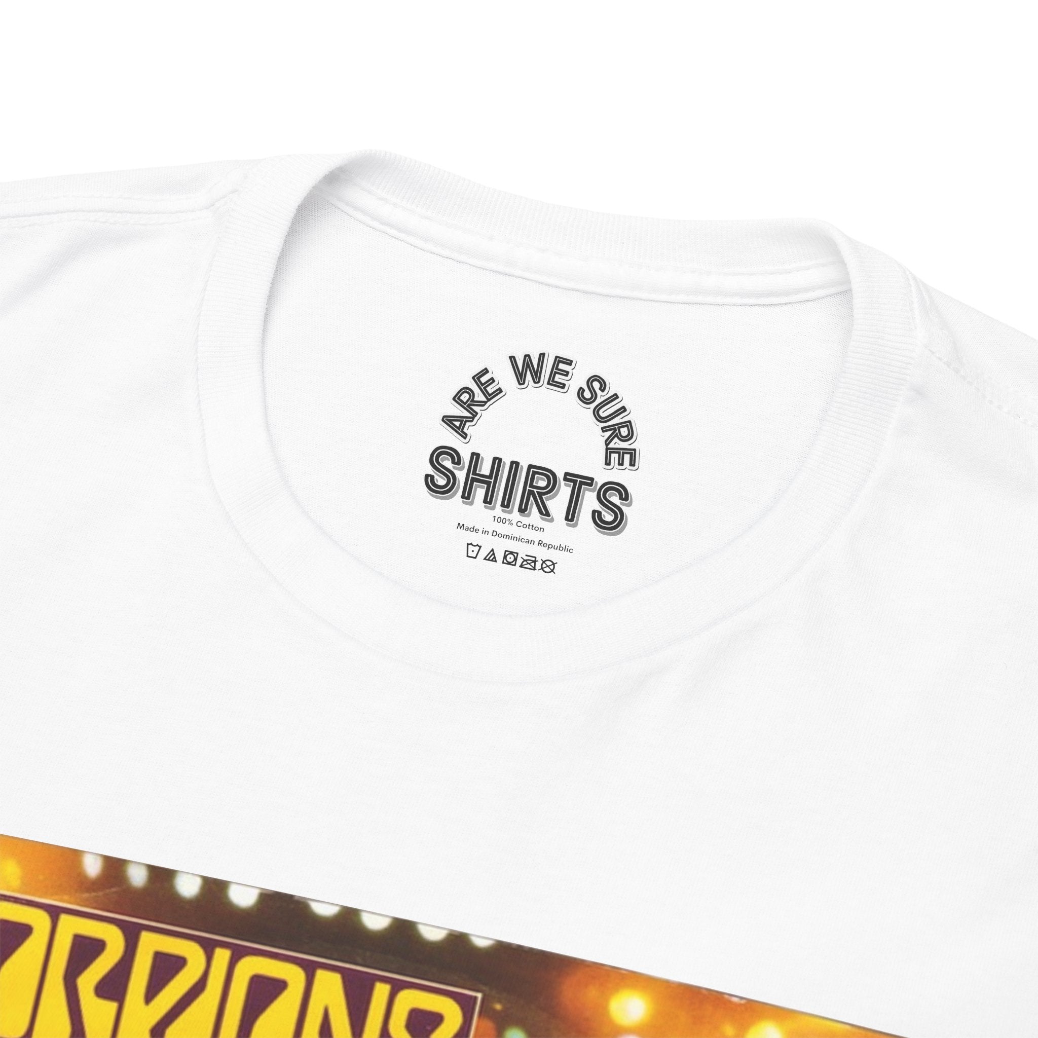 The Scorpions Unisex Heavy Soft Cotton Shirt "No One Like You" Parody Tee