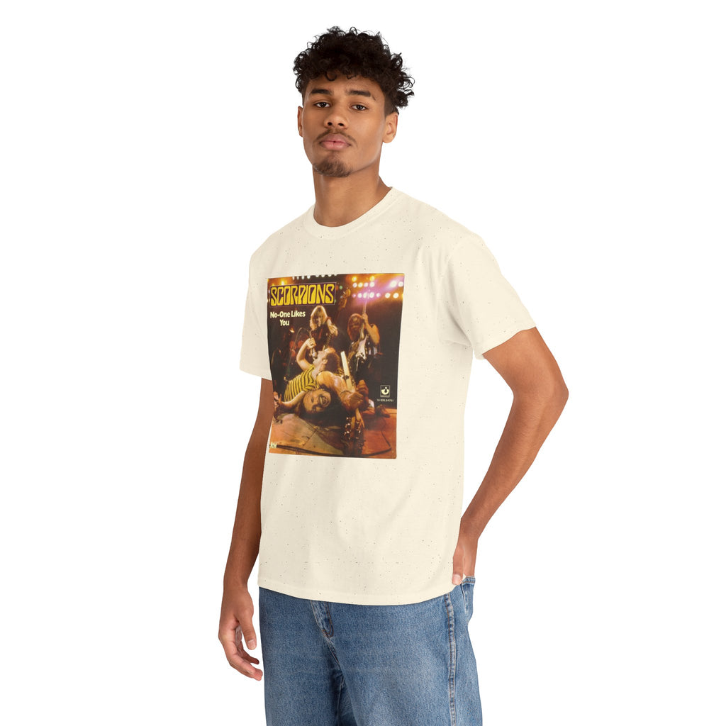 The Scorpions Unisex Heavy Soft Cotton Shirt "No One Like You" Parody Tee