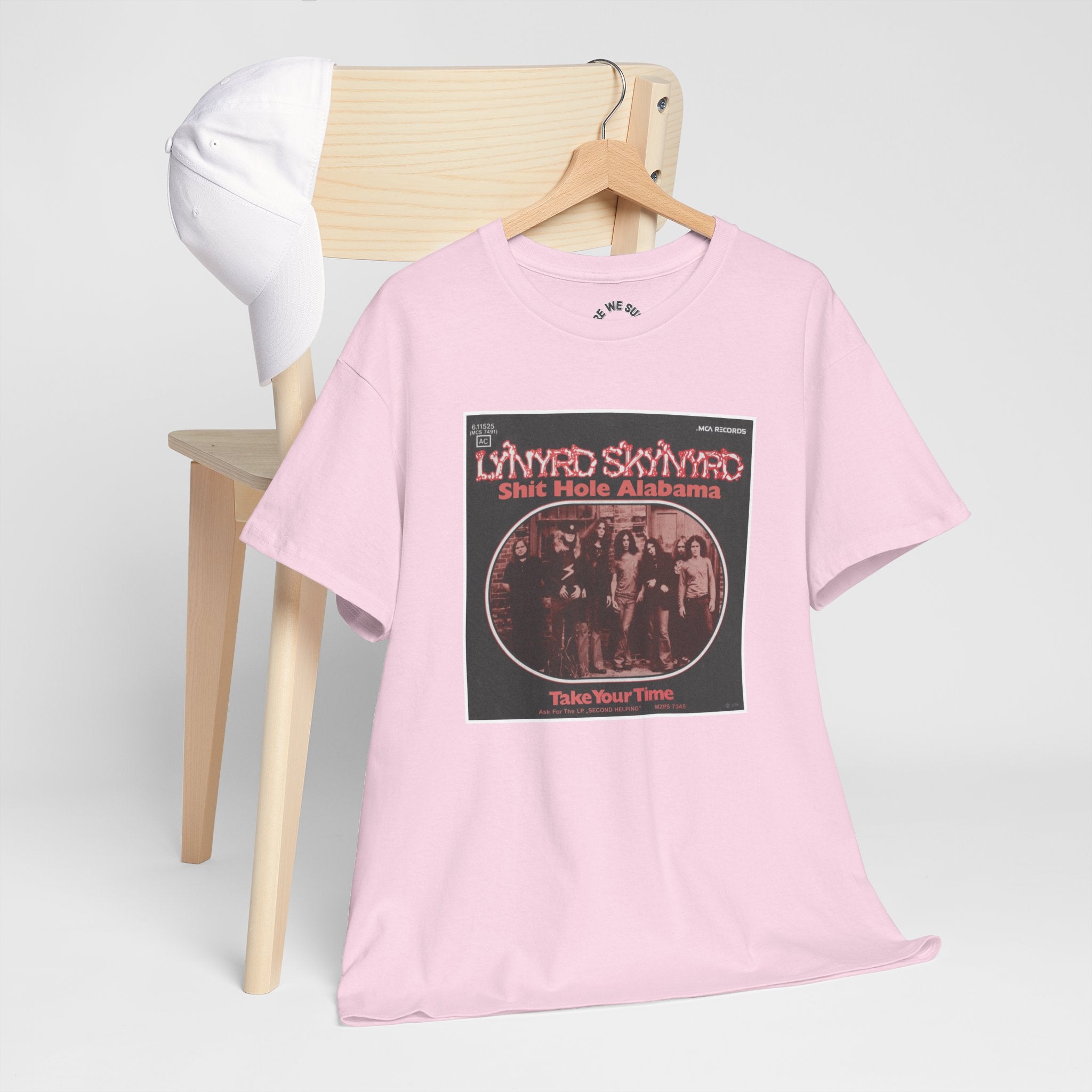 Lynyrd Skynyrd Unisex Heavy Soft Cotton Shirt "Sweet Home Alabama" Parody Tee