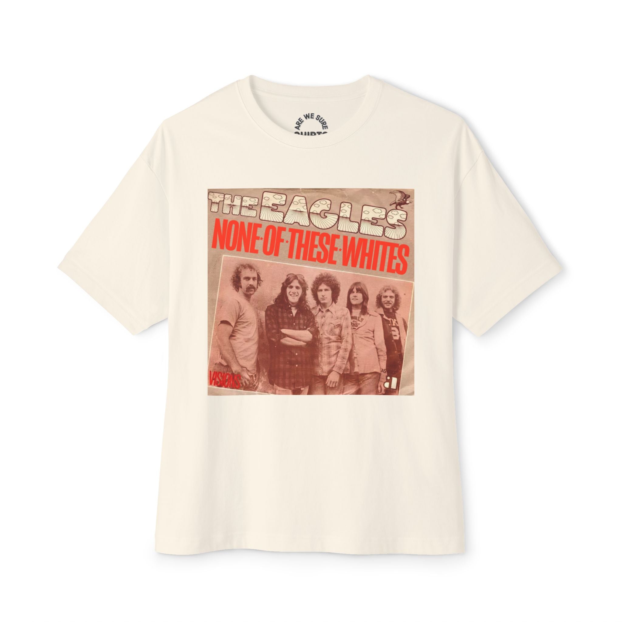 The Eagles Comfy Unisex Oversized Boxy Tee "One Of These Nights" Parody