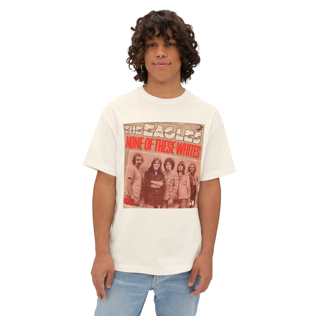 The Eagles Comfy Unisex Oversized Boxy Tee "One Of These Nights" Parody