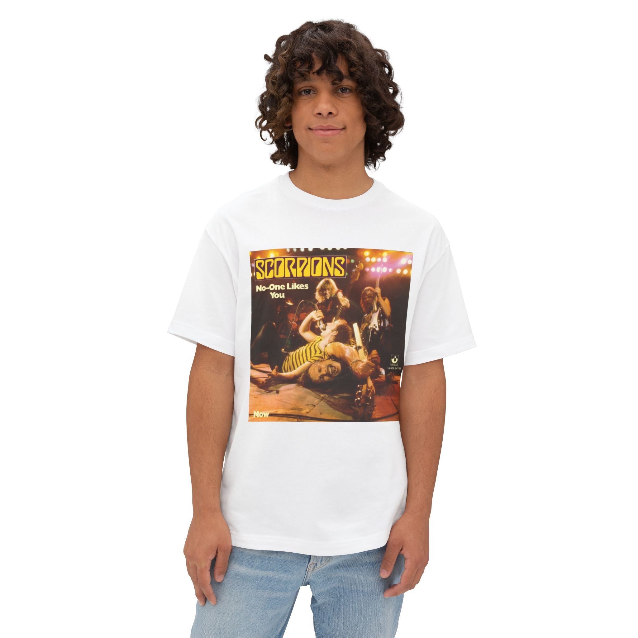 The Scorpions Comfy Unisex Oversized Boxy Tee "No One Like You" Parody