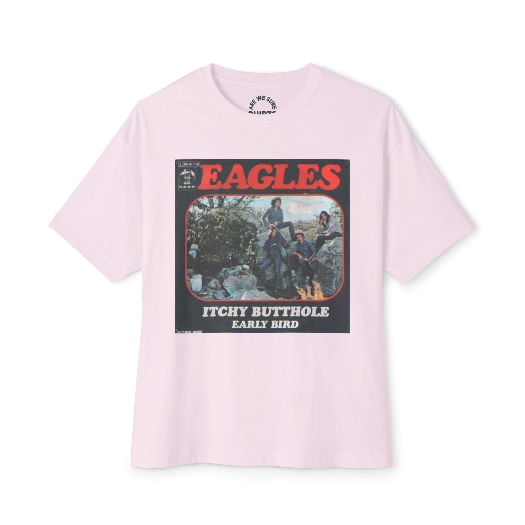 The Eagles Comfy Unisex Oversized Boxy Tee "Witchy Woman" Parody