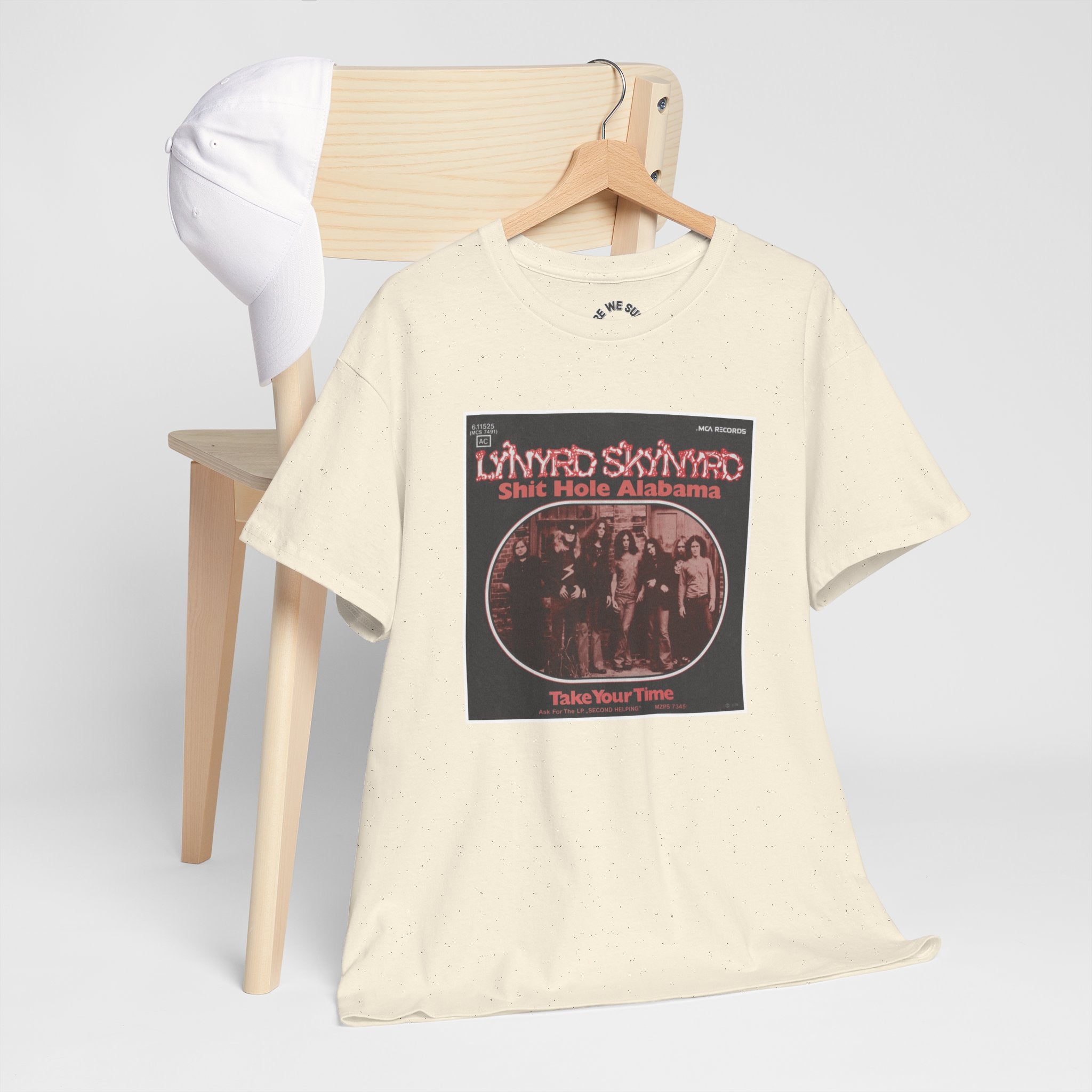 Lynyrd Skynyrd Unisex Heavy Soft Cotton Shirt "Sweet Home Alabama" Parody Tee