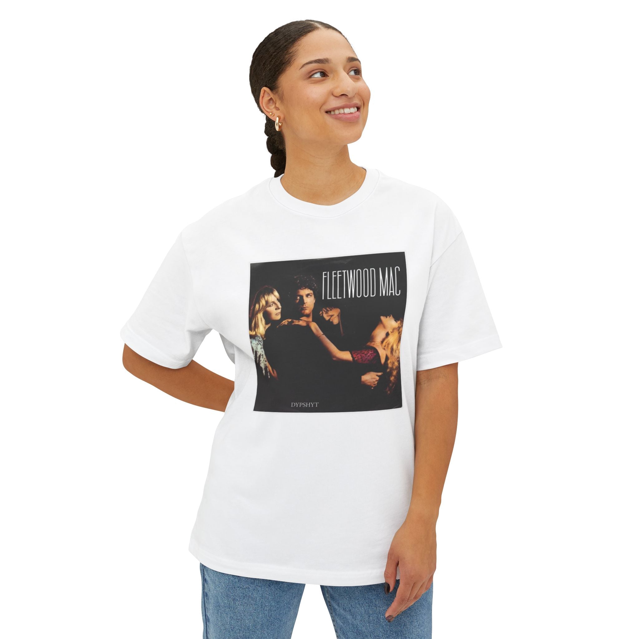 Fleetwood Mac Comfy Unisex Oversized Boxy Tee "Gypsy" Parody