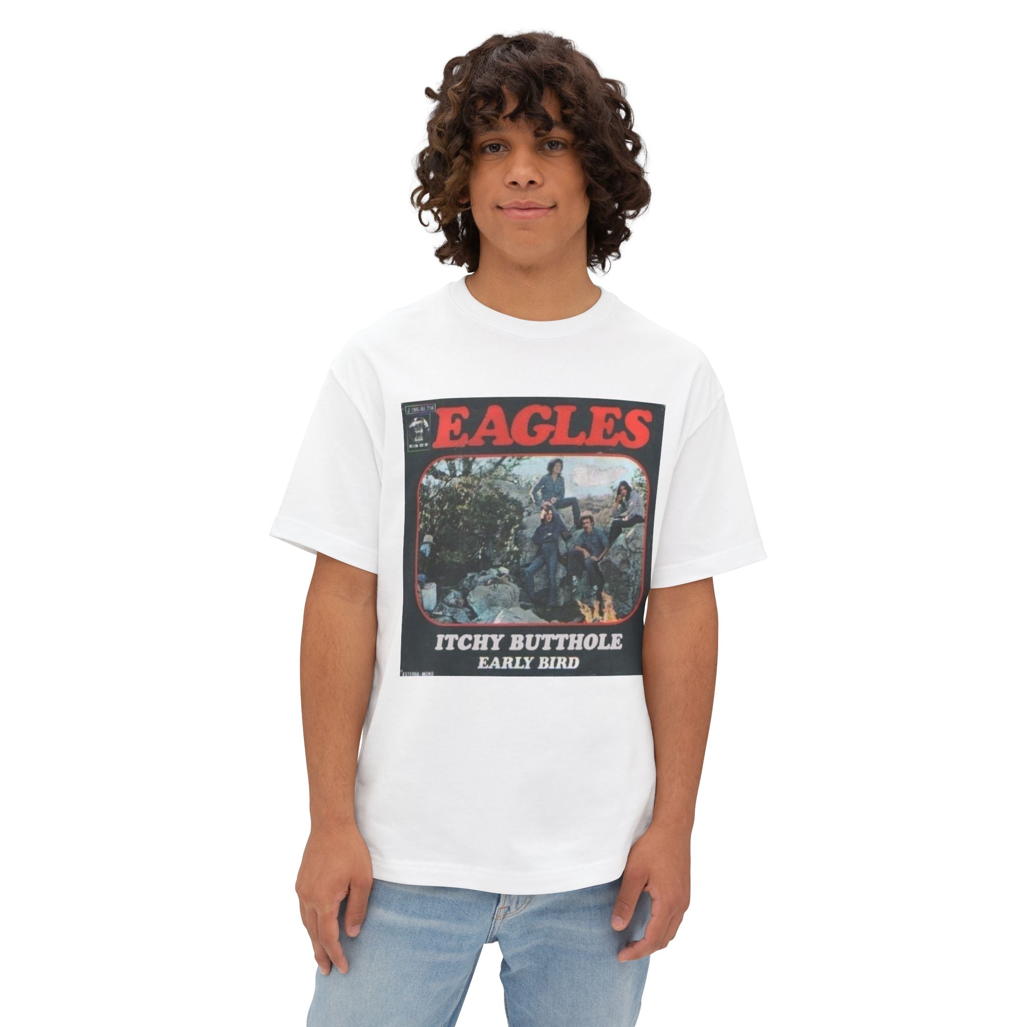 The Eagles Comfy Unisex Oversized Boxy Tee "Witchy Woman" Parody