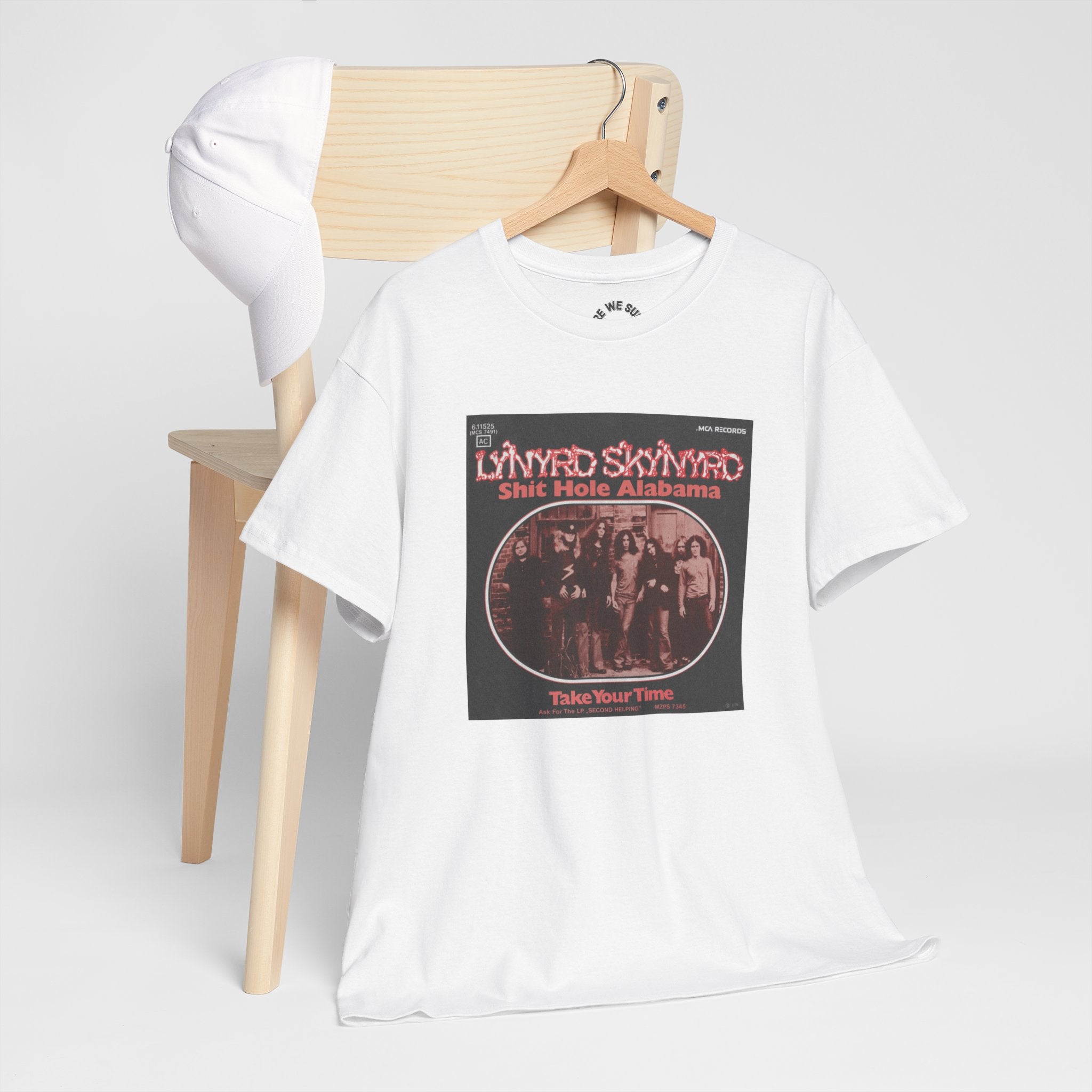 Lynyrd Skynyrd Unisex Heavy Soft Cotton Shirt "Sweet Home Alabama" Parody Tee