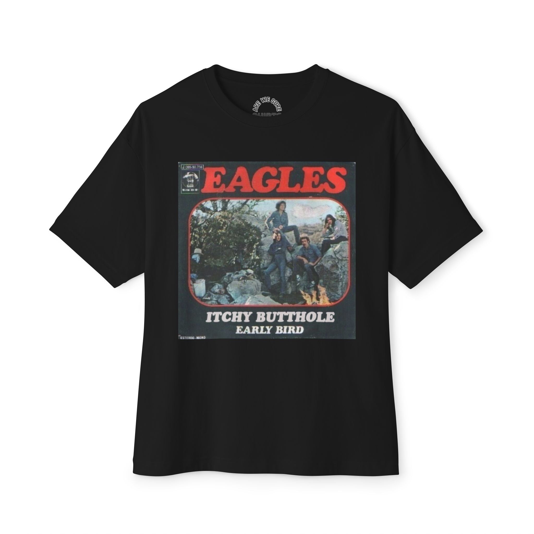 The Eagles Comfy Unisex Oversized Boxy Tee "Witchy Woman" Parody