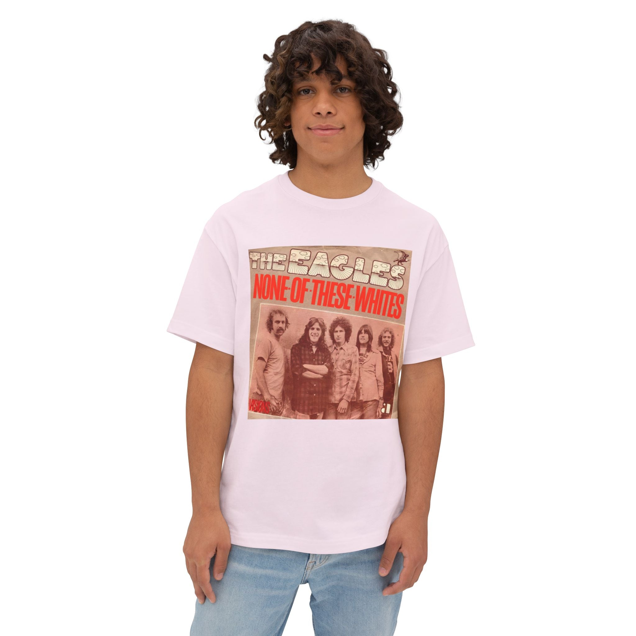 The Eagles Comfy Unisex Oversized Boxy Tee "One Of These Nights" Parody