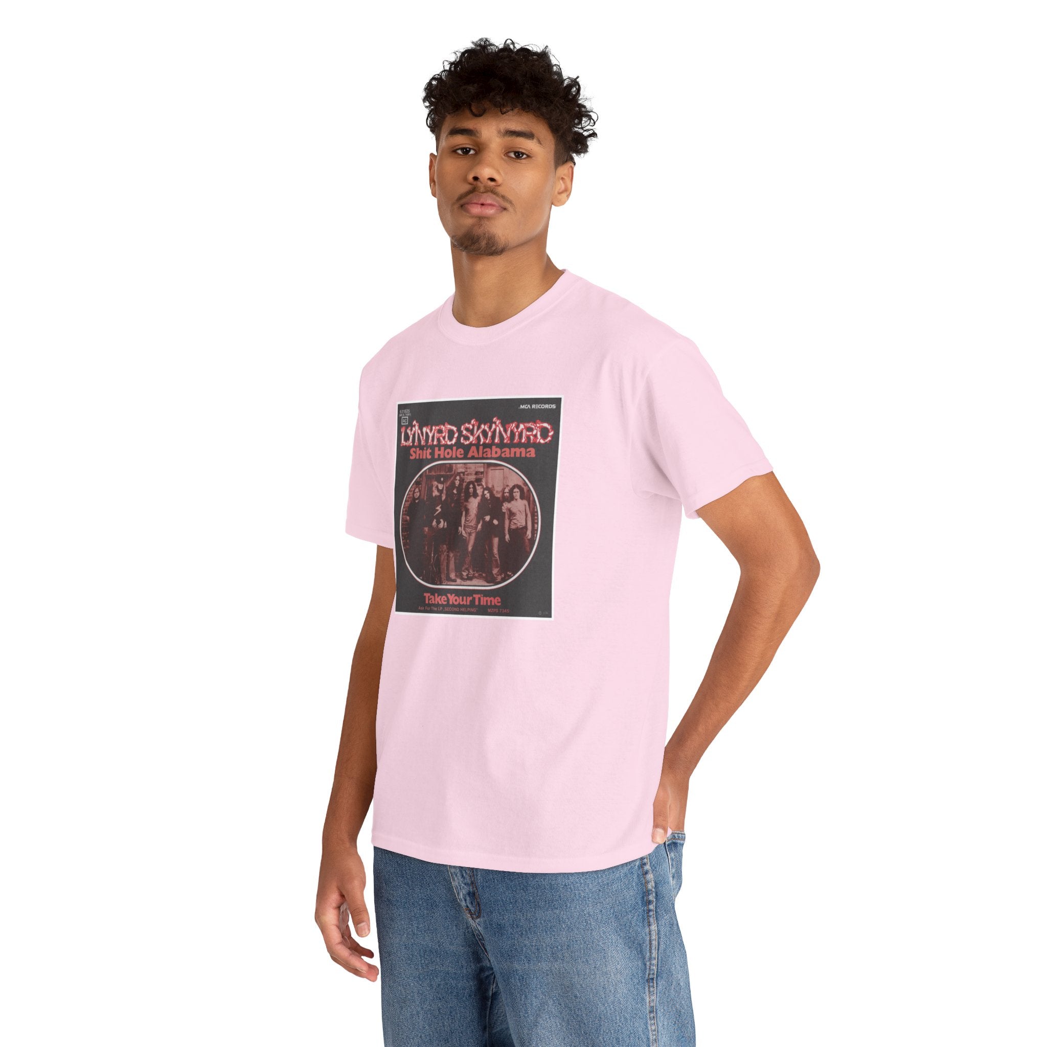 Lynyrd Skynyrd Unisex Heavy Soft Cotton Shirt "Sweet Home Alabama" Parody Tee