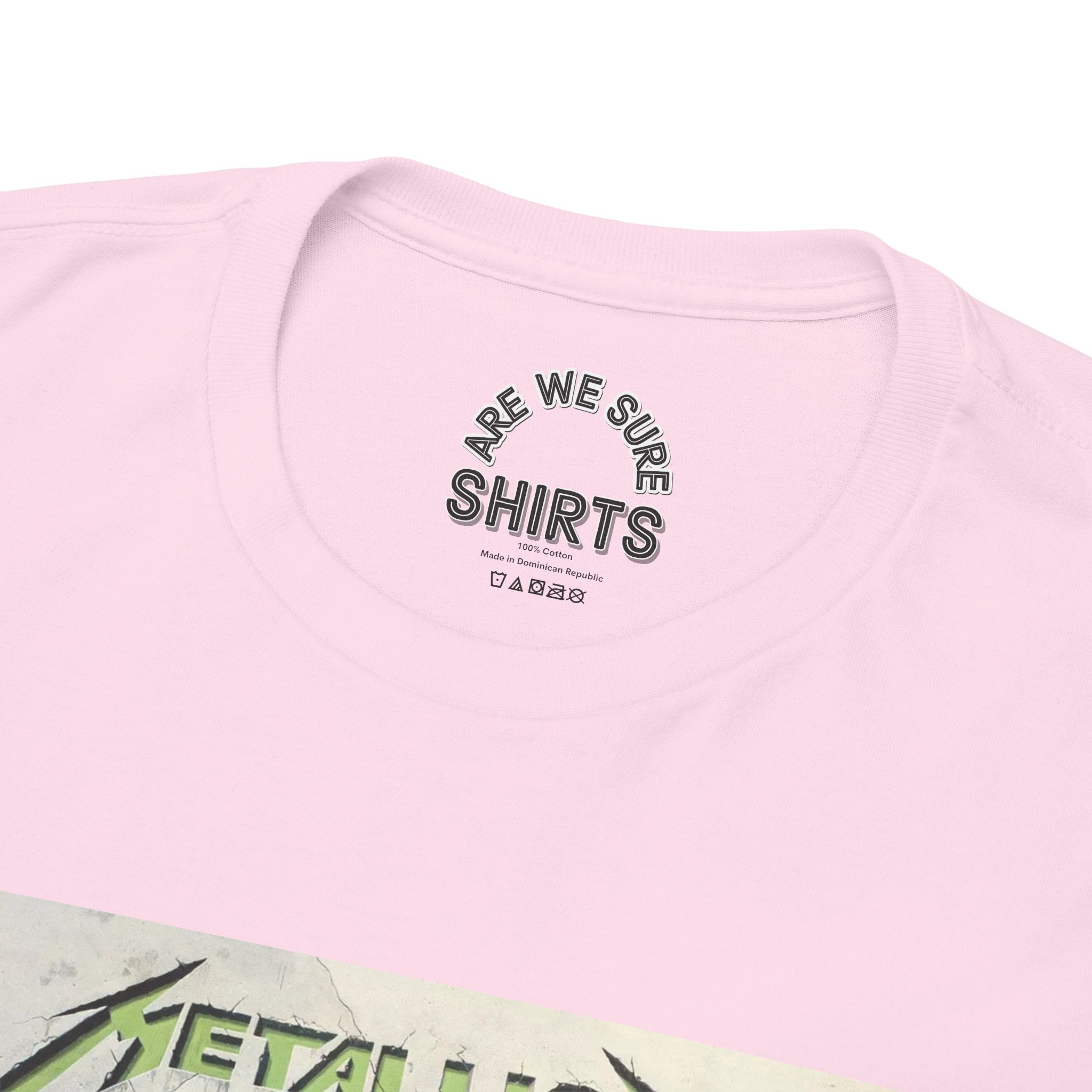Metallica Unisex Heavy Cotton Shirt  "...And Justice For All" McLovin Version
